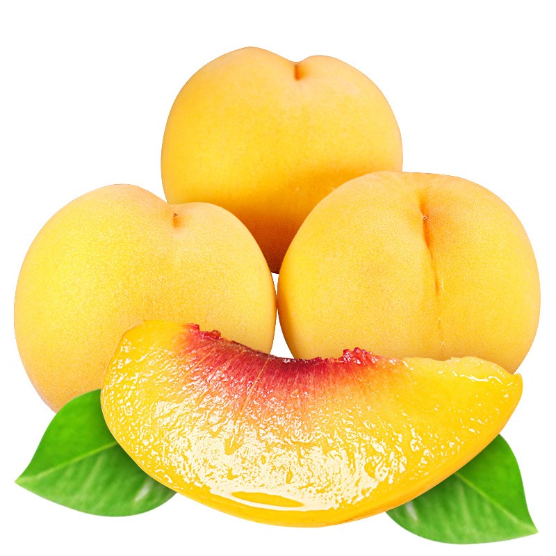 【京东速运】桃小蒙 沂蒙山金皇后黄桃 蒙阴新鲜大桃黄肉水果桃子 4.