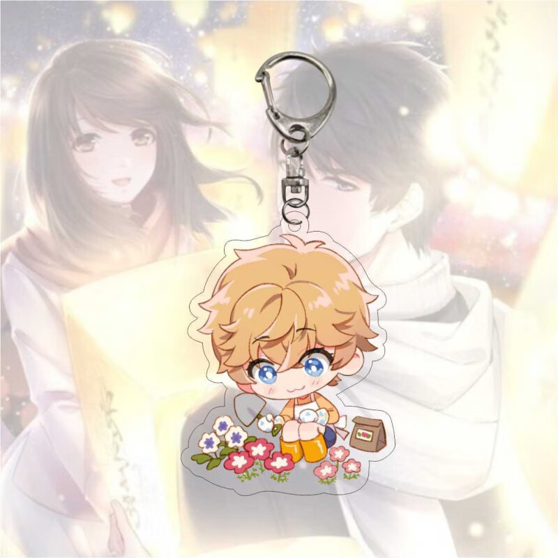 冠星熊恋与制作人白起钥匙扣许墨李泽言周棋洛凌肖动漫周边亚克力挂件