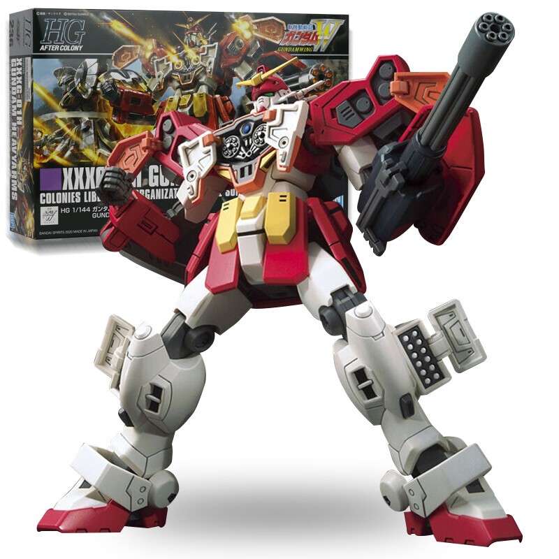 高达模型玩具hg独角兽突击自由拼装敢达拼插男生生日礼物 hg-重装高达