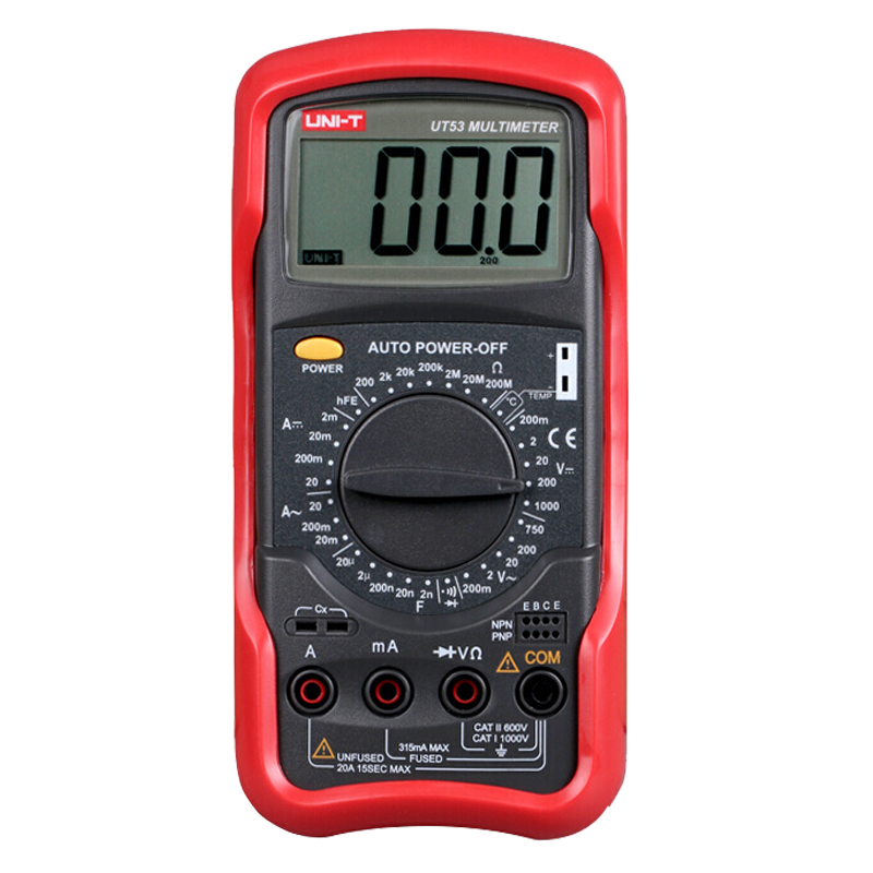 �����£�UNI-T��UT53 �������ñ� ���ܱ� �ɲ��¶Ƚ�ֱ����ѹ�������Ե繤���ñ�