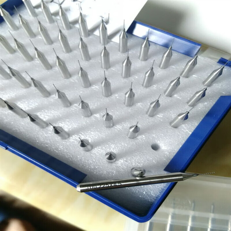 2/0.25线路板pcb钻咀3.175柄麻花微型钻嘴定制 0.25*刃长2.5mm(佑能)