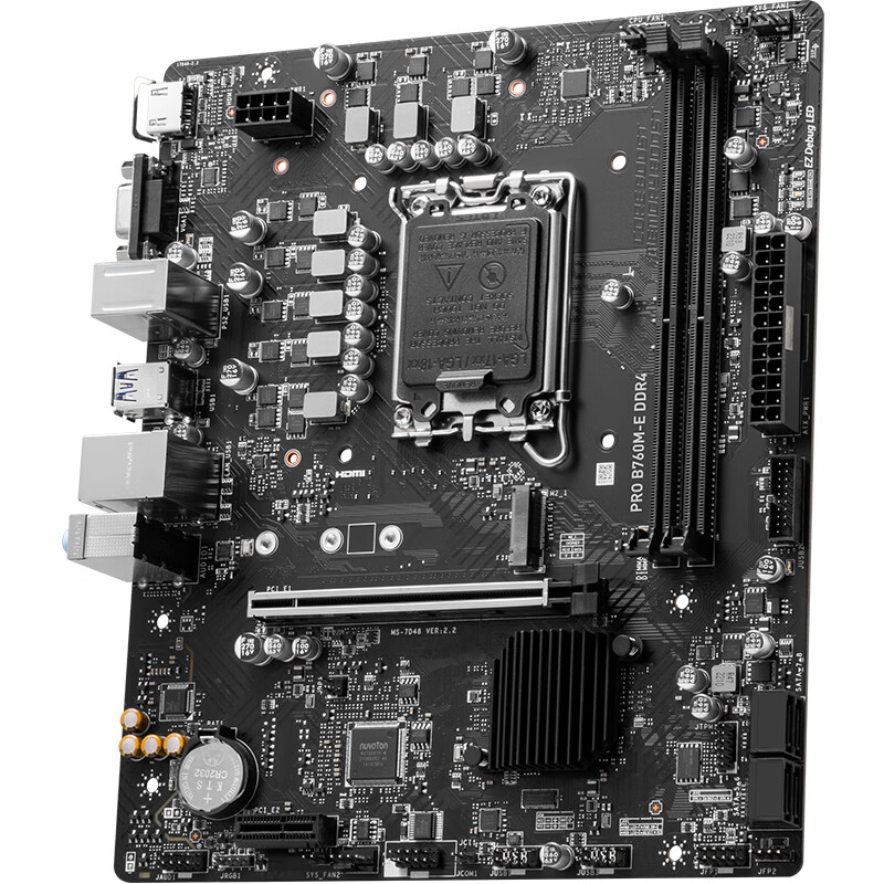 微星 PRO B760M-E DDR4 图 3