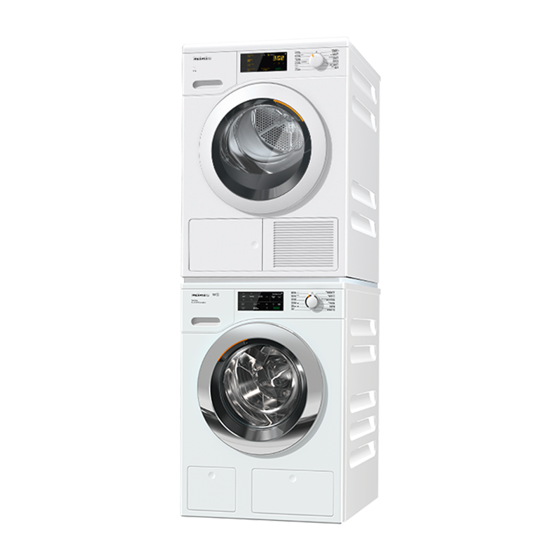 美诺（MIELE）洗烘套装 家用进口除智能9kg变频滚筒洗衣机+8kg干衣机热泵烘干机WCI660+TCD260100033109771