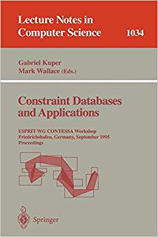 预订 constraint databases and applications