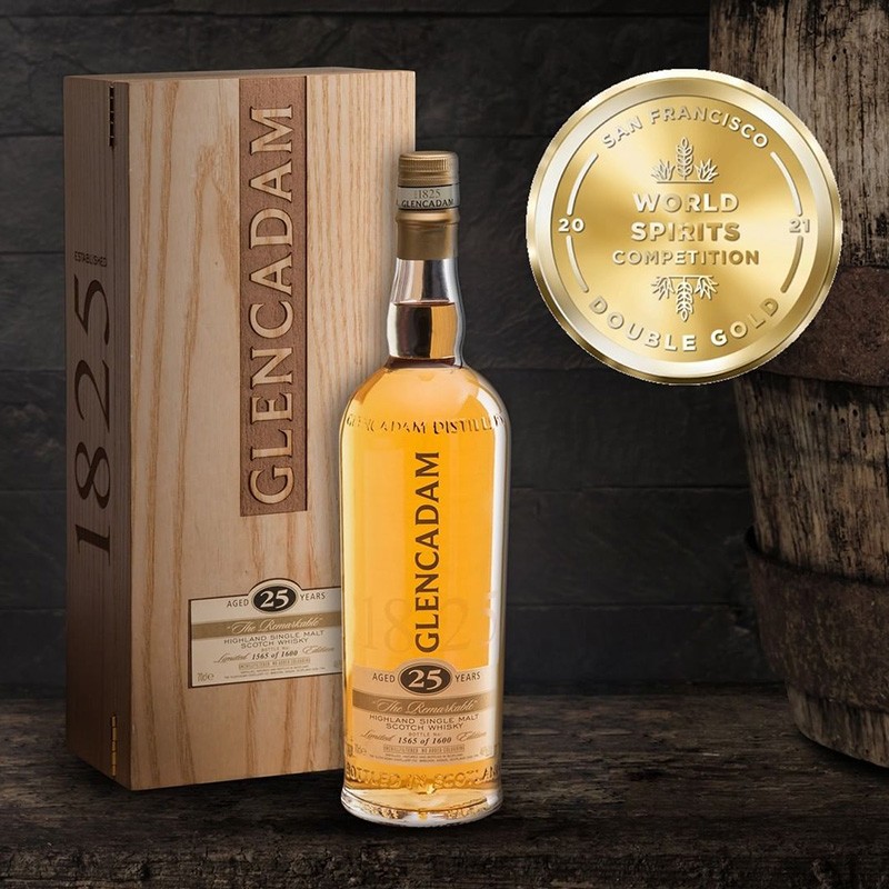 glencadam格兰卡登25年英国苏格兰单一麦芽威士忌洋酒700ml 700ml