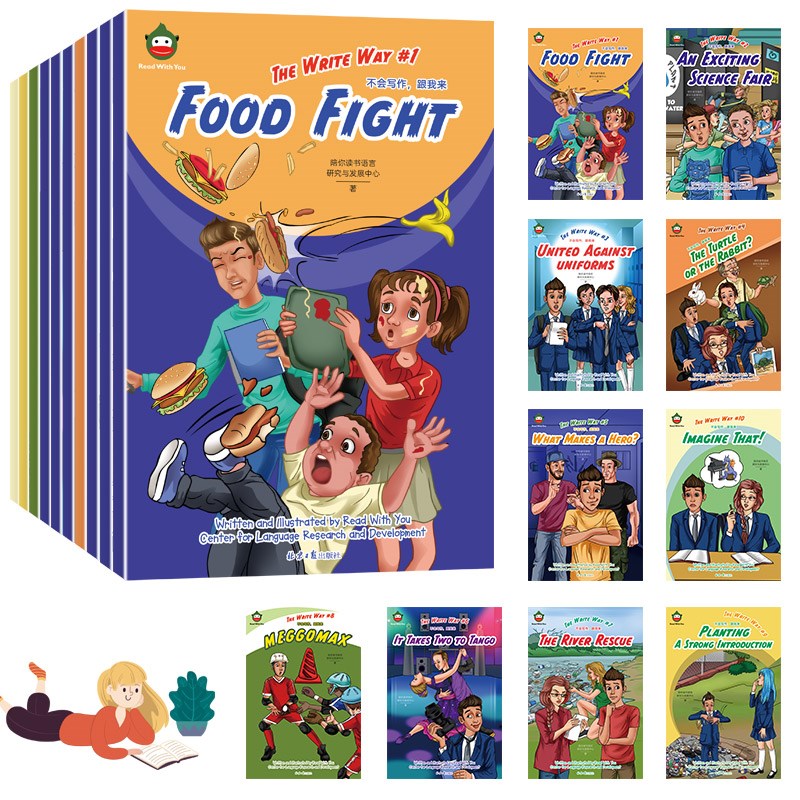 the write way 不会写作,跟我来 英语写作 写作练习 英文写作 中低