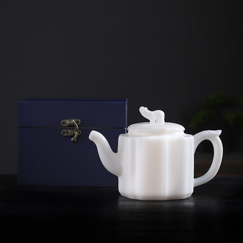 茶壺 茶道具 工夫茶具 器陶器 球孔濾過 装飾品 工芸品 美術品 模倣品 粉彩 景徳倣古 急須 きゅうす 煎茶道具 茶壺 1点