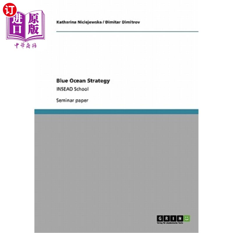 海外直订business strategies: blue ocean strategy: insead school