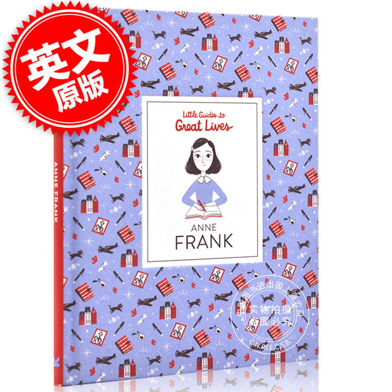 现货 伟大人生小指南：安妮·弗兰克 英文原版 Little Guide to Great