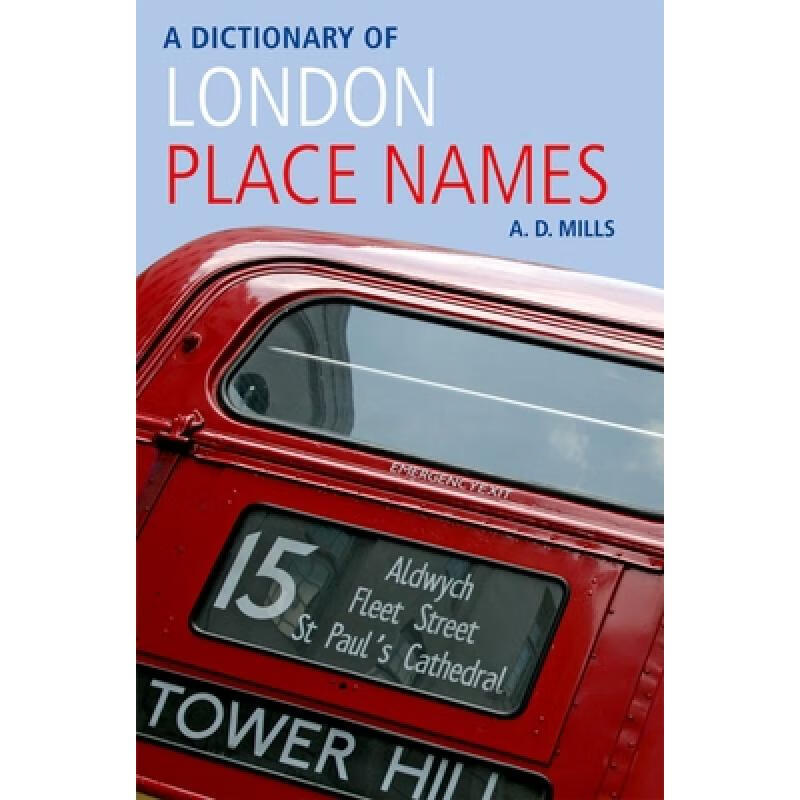 预订 伦敦地名词典 Dictionary of London Place-Names