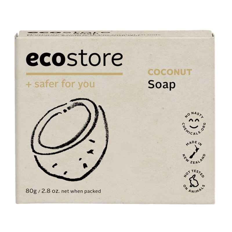 🌴宜可诚洁面沐浴皂椰汁香型80g：天然保护你的肌肤