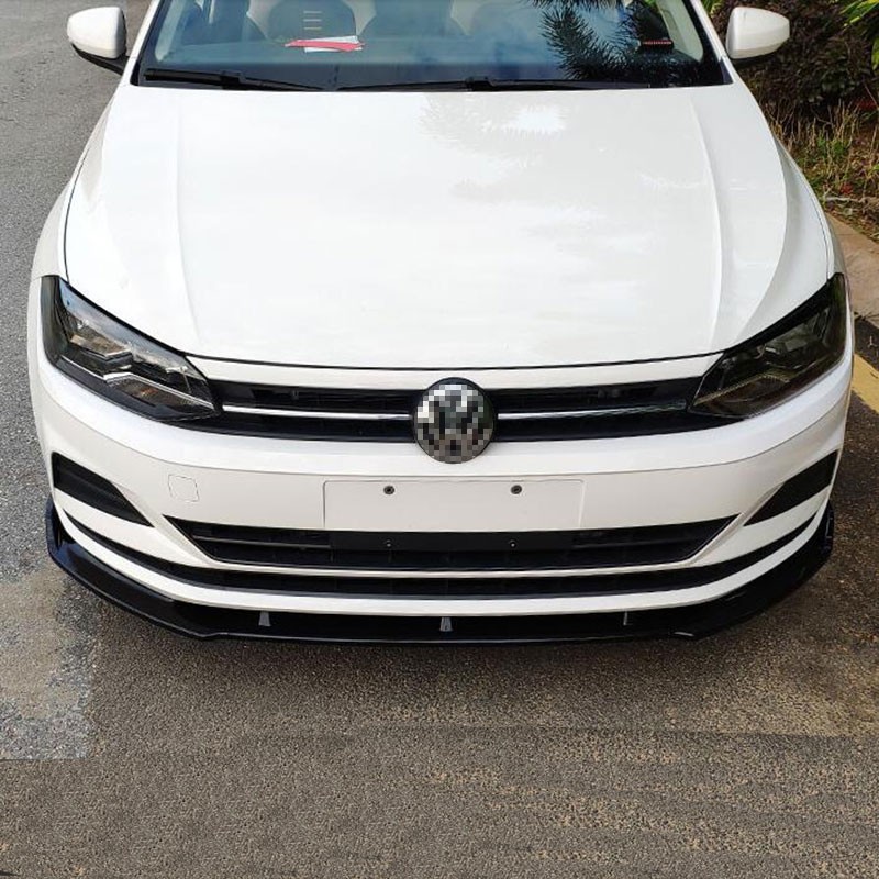 热迈适用于大众新polo前铲后唇前唇改装专用小包围尾唇杠扰流板 19款