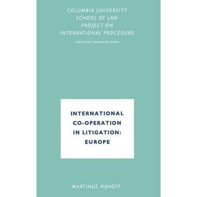 预订 International Co-Operation in Litigation: Eu...