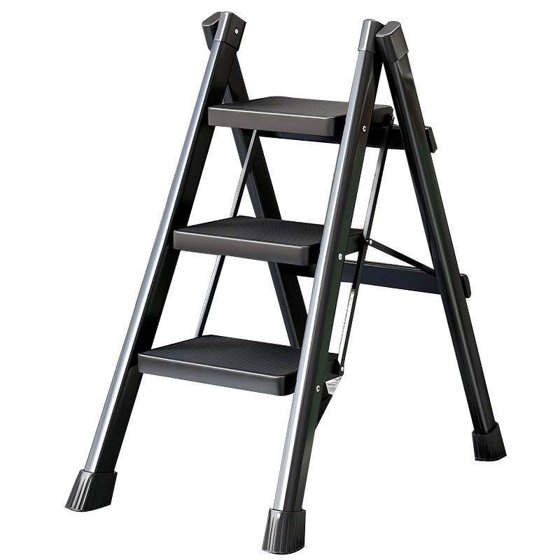 曙亮-家用折叠梯小梯子人字梯多功能楼梯凳室内搬家轻便三步梯可登高