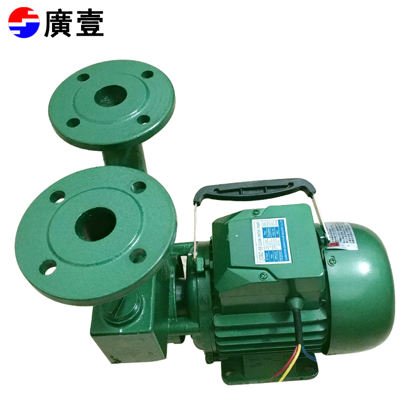广一1dbz65法兰式自吸泵380v家用泵三相增压泵 750w水泵循环泵 三相