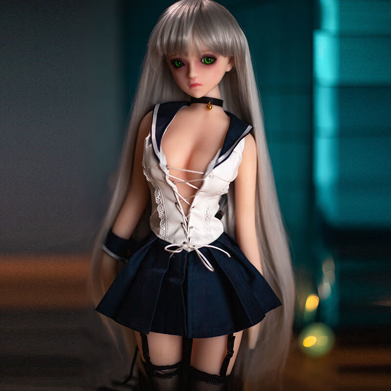 小型迷你实体娃娃硅胶可插软体男用自慰器非冲气动漫手办成人情趣性