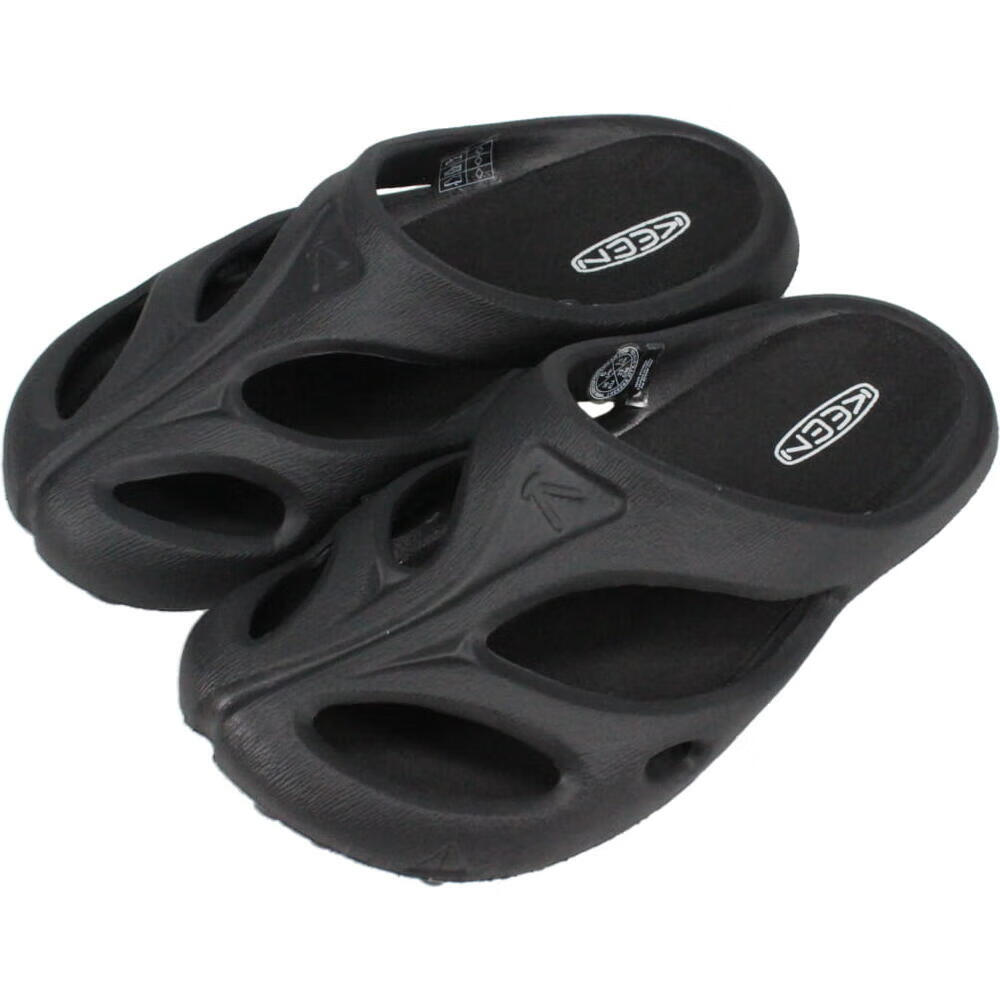 keen基恩女士凉拖shanti shanti黑色休闲运动拖鞋夏季1026 纯黑 36