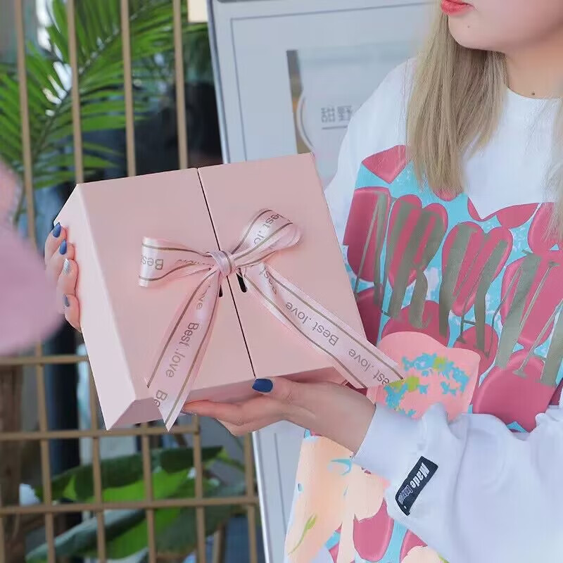 酷奇袋鼠品牌包包女包轻奢单肩斜挎包女士手提水桶包大容量情人节生日礼物 红色 专柜