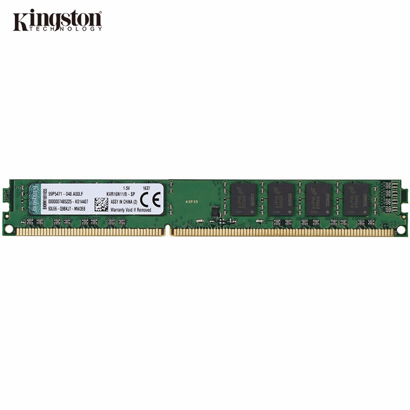 金士顿(Kingston) DDR3 1600 2G 4G 8G三代台式机内存条 金士顿DDR3 1600 4G