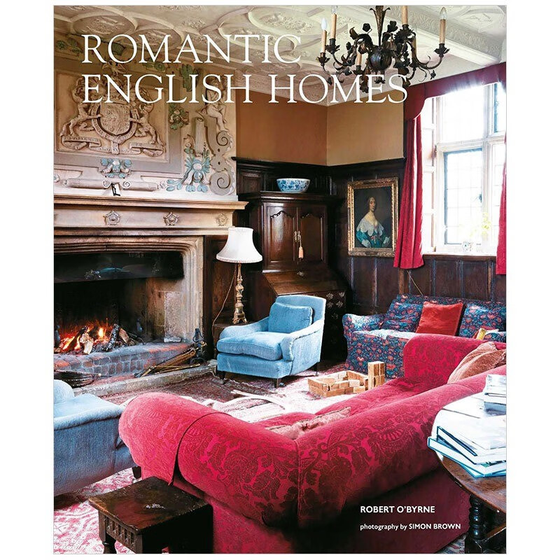 现货 英文原版 romantic english homes 浪漫英国房子 英文原版室内