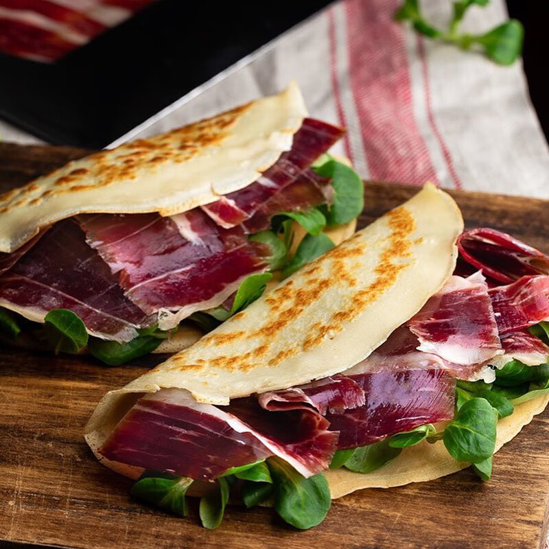 LA MONTANERA 西班牙火腿节日礼盒 伊比利亚黑猪切片进口白标绿标红标黑标即食 【白标 绿标 红标 黑标】各一份40g*4份礼盒 4包