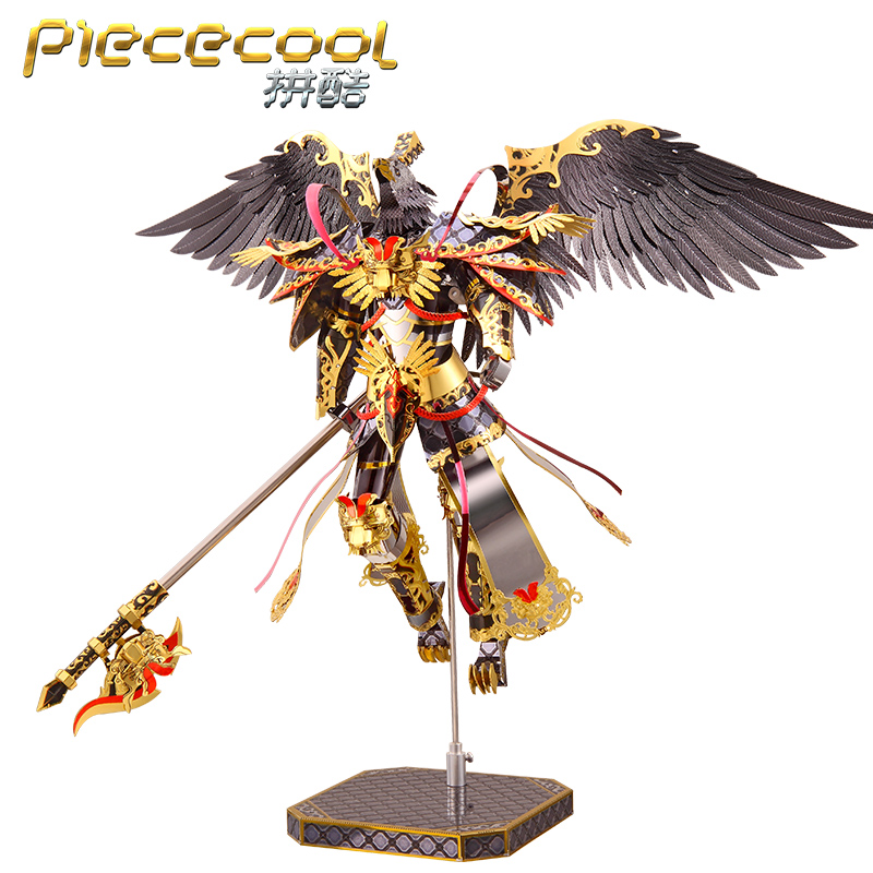 拼酷神话系列金翅大鹏3d立体金属拼图南天门拼装模型diy手工减压玩具