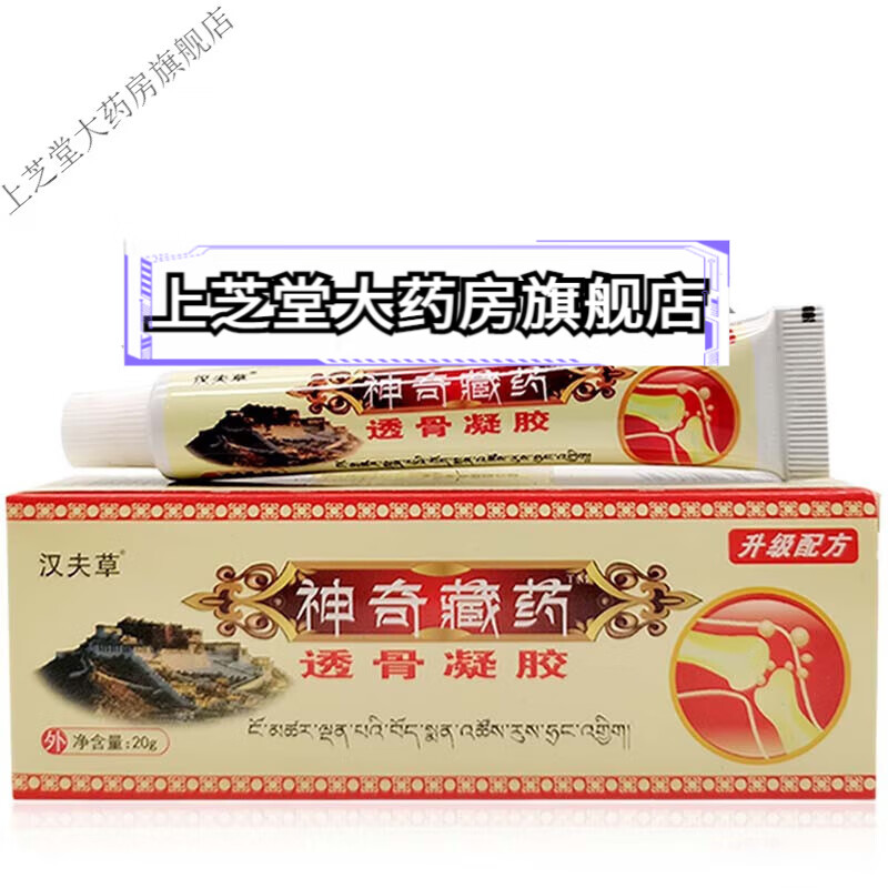 汉夫草神奇藏药透骨凝胶20g 1支装