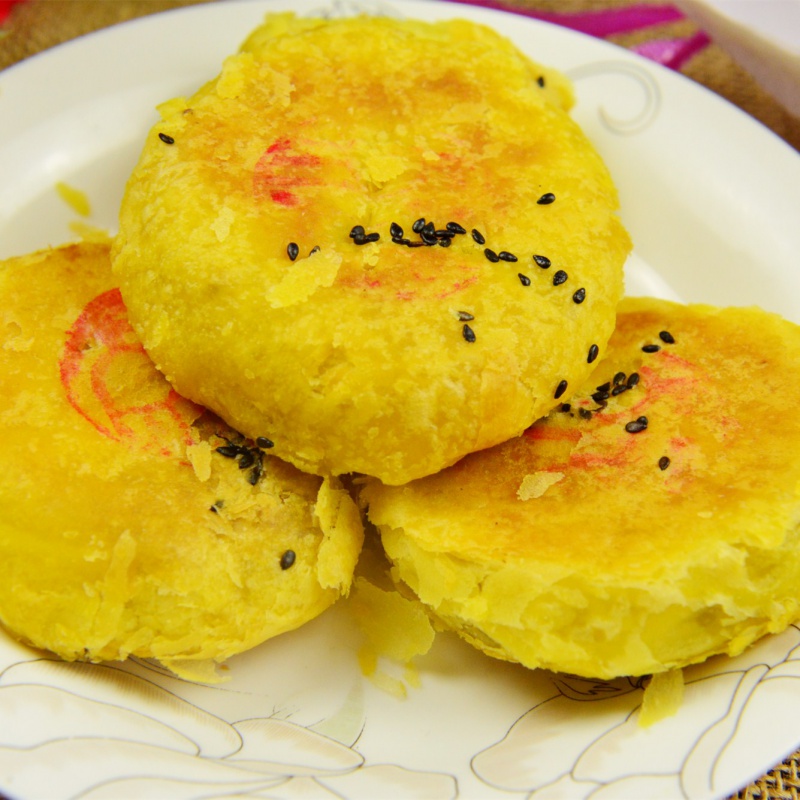 桃酥蛋黄酥芝麻清油营养饴香园岷县老味道食品 1:岷县老味道点心1斤