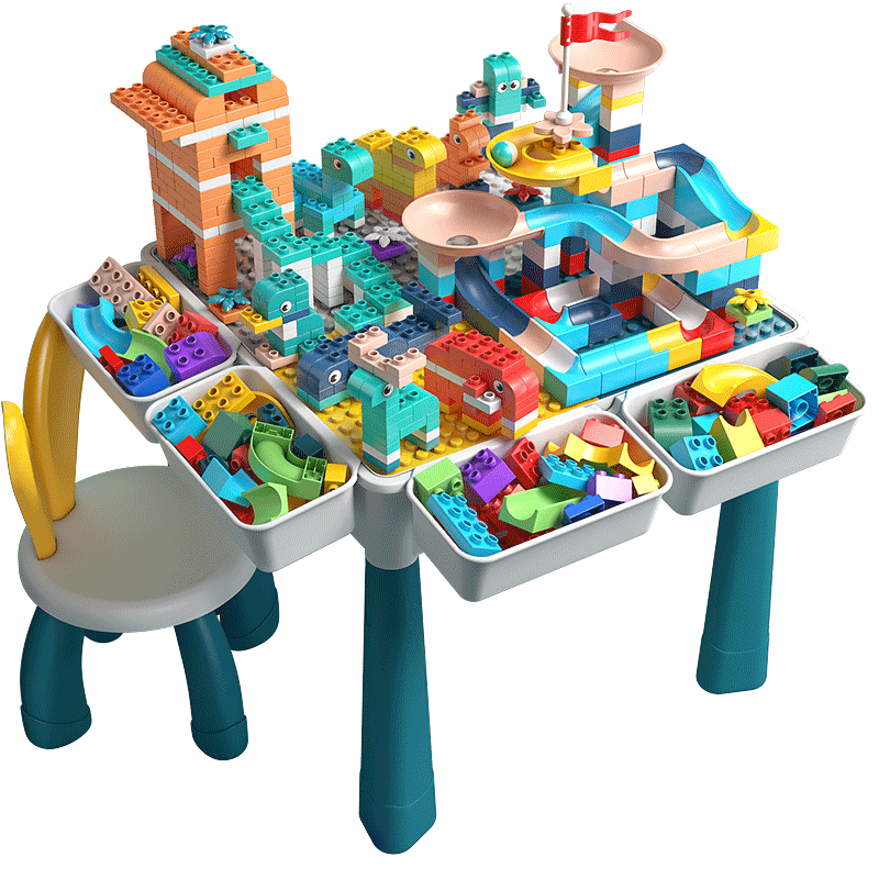 星涯优品儿童玩具积木桌-价格趋势分析、评测与购买建议