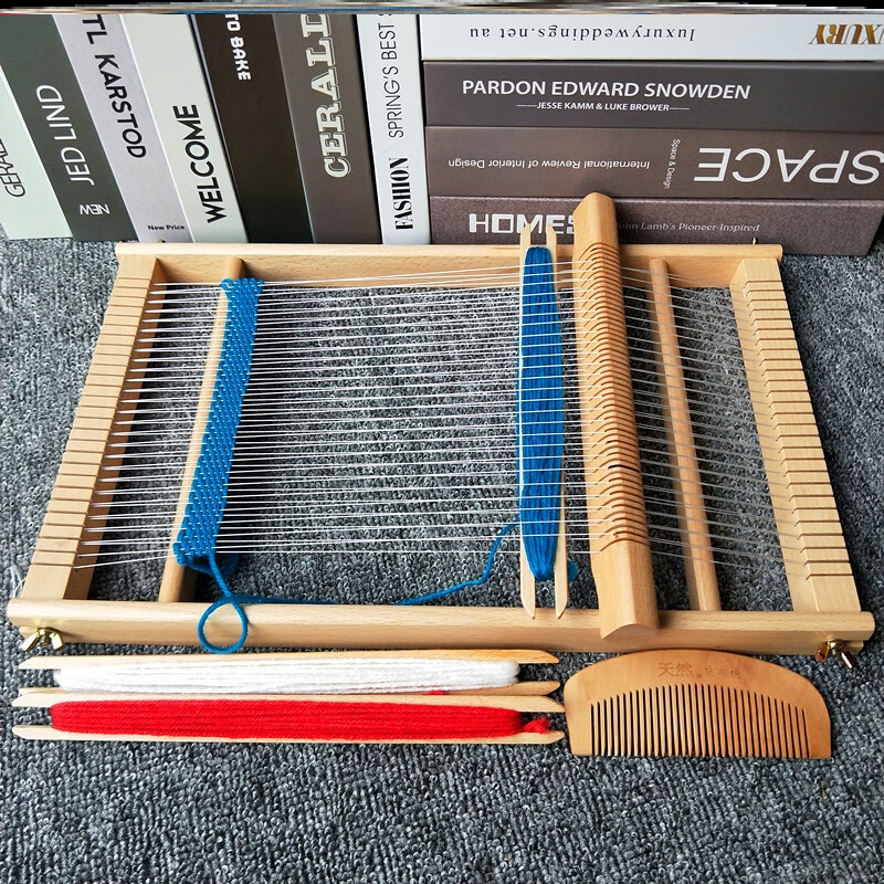 霜魄织毛衣机器家庭织毛衣机织布机毛线制作家用编织机器女生儿童小型