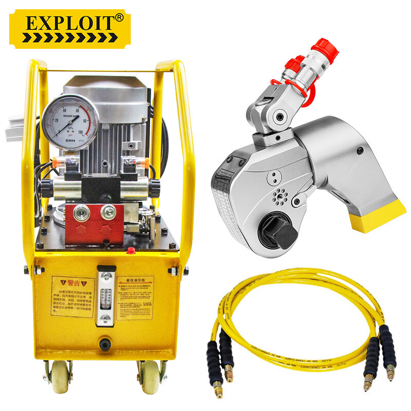 开拓（EXPLOIT）驱动型液压扭力扳手扭矩180-34000Nm可调力矩大螺栓液压扳手 EXPMXTA-1B 带油泵