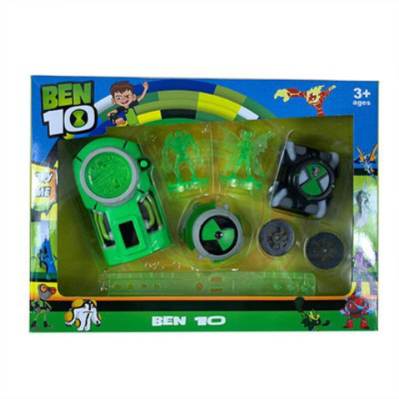 达闻西ben10手表 少年骇客田小班手表玩具omnitrix变身器外星英雄超能