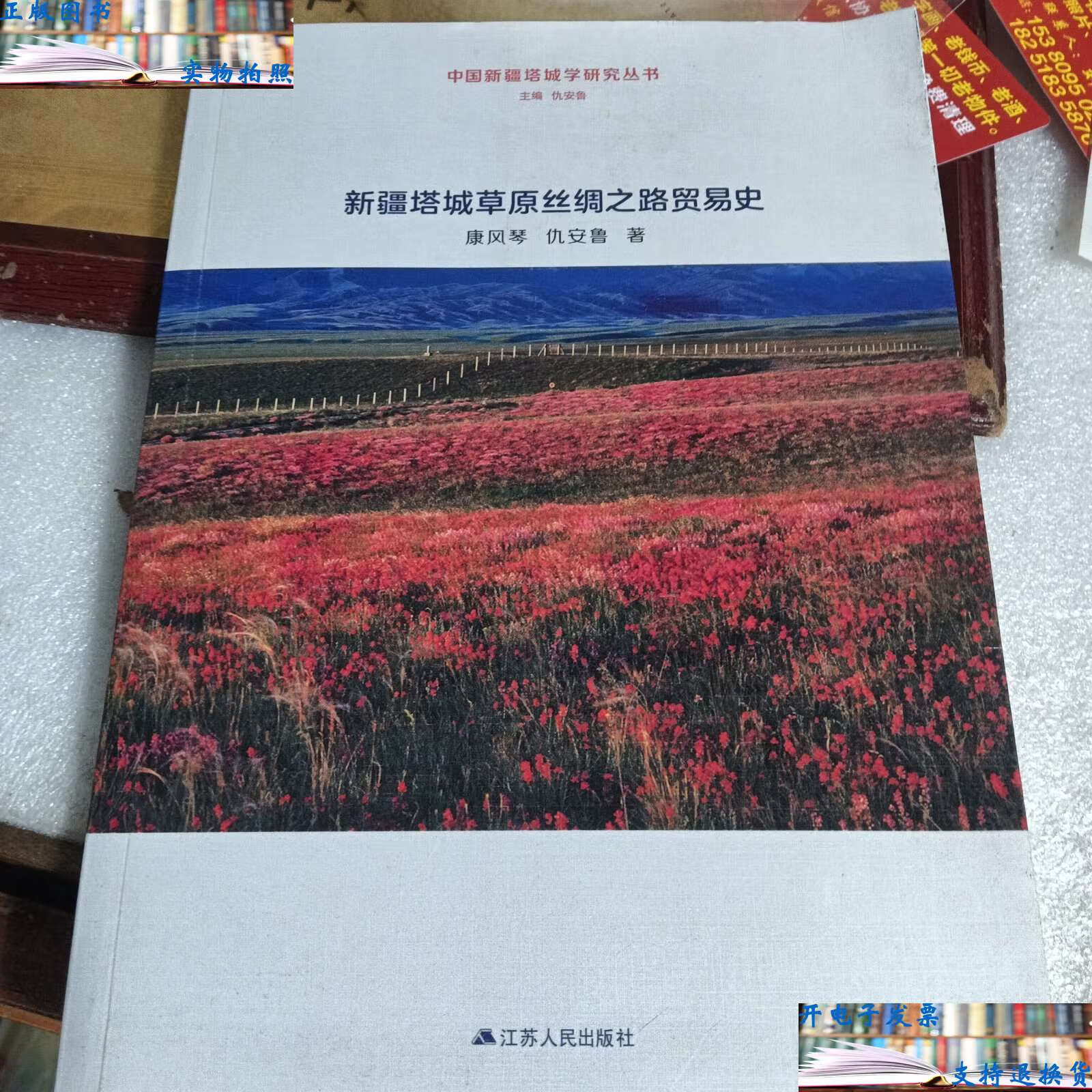 【二手9成新】新疆塔城草原丝绸之路贸易史 库存新书 /康风琴 江苏