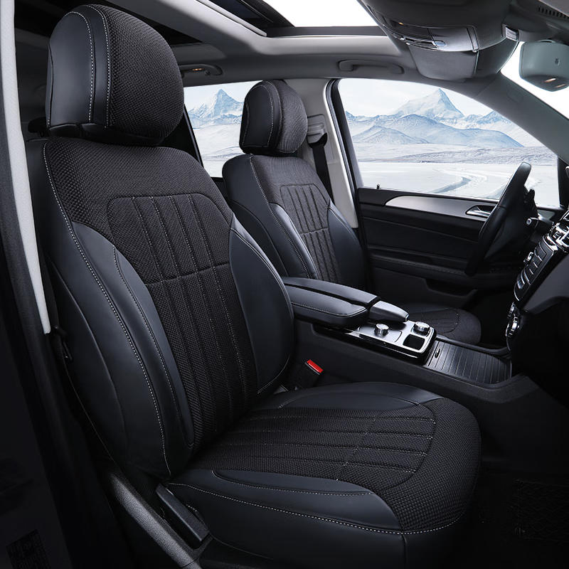 依帆汽车座套全包围四季通用皮麻透气坐垫套适用于雷克萨斯座椅套