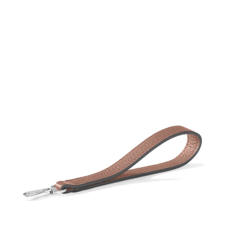 leatherology 牛皮手包腕带单挂钩定制皮带可拆卸女士手拿包包带子