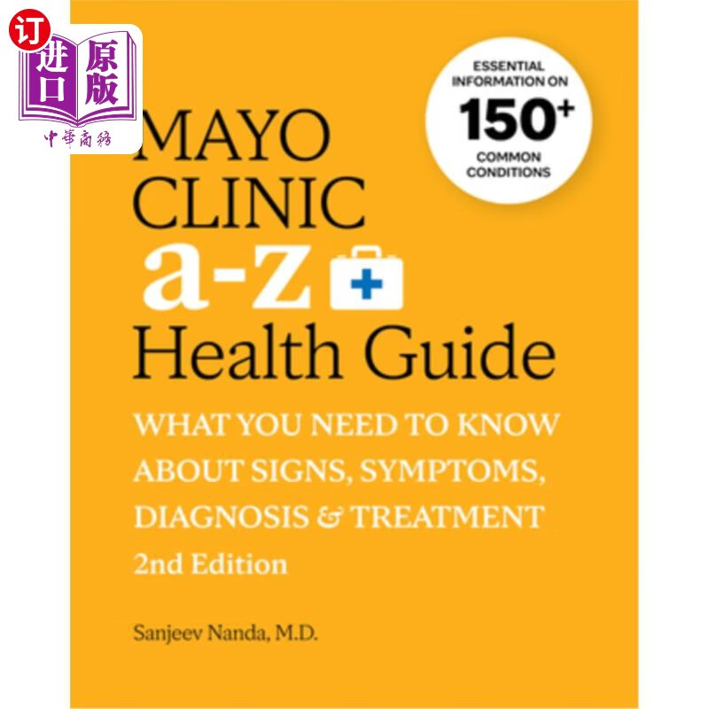海外直订医药图书mayo clinic a to z health guide, 2nd edition: wh