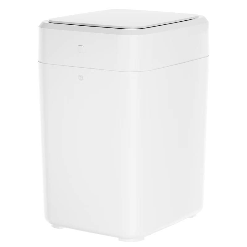 京东京造 智能垃圾桶 自动打包 感应家用客厅卧室办公室垃圾桶 17L