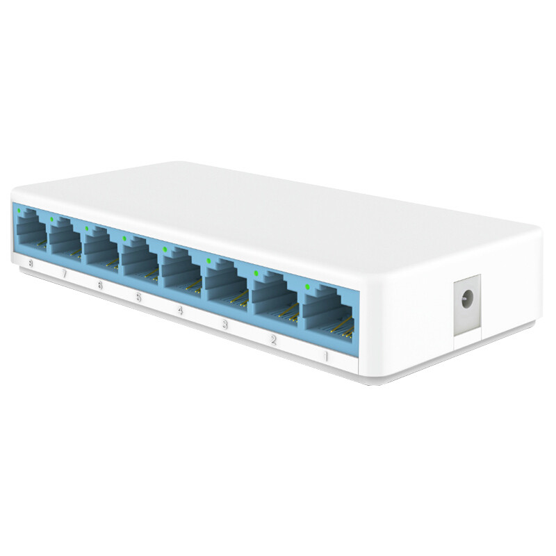 适用于rj45网络分线器 八通 8口分线盒 网线分线器一分七通转接头1进7