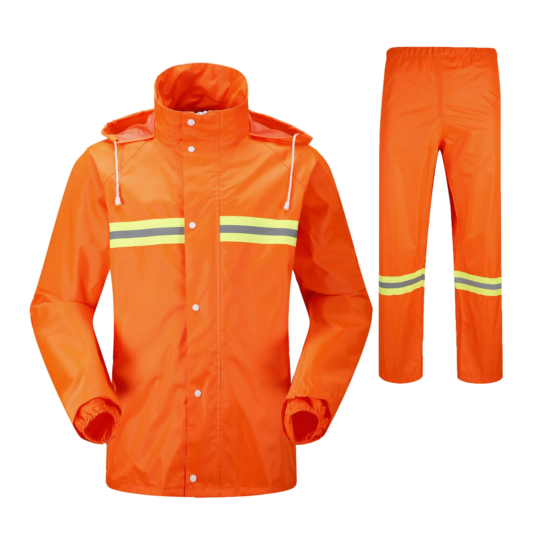 maria cher雨衣工作服环卫反光雨裤套装交通路政物业防风雨执勤分体式