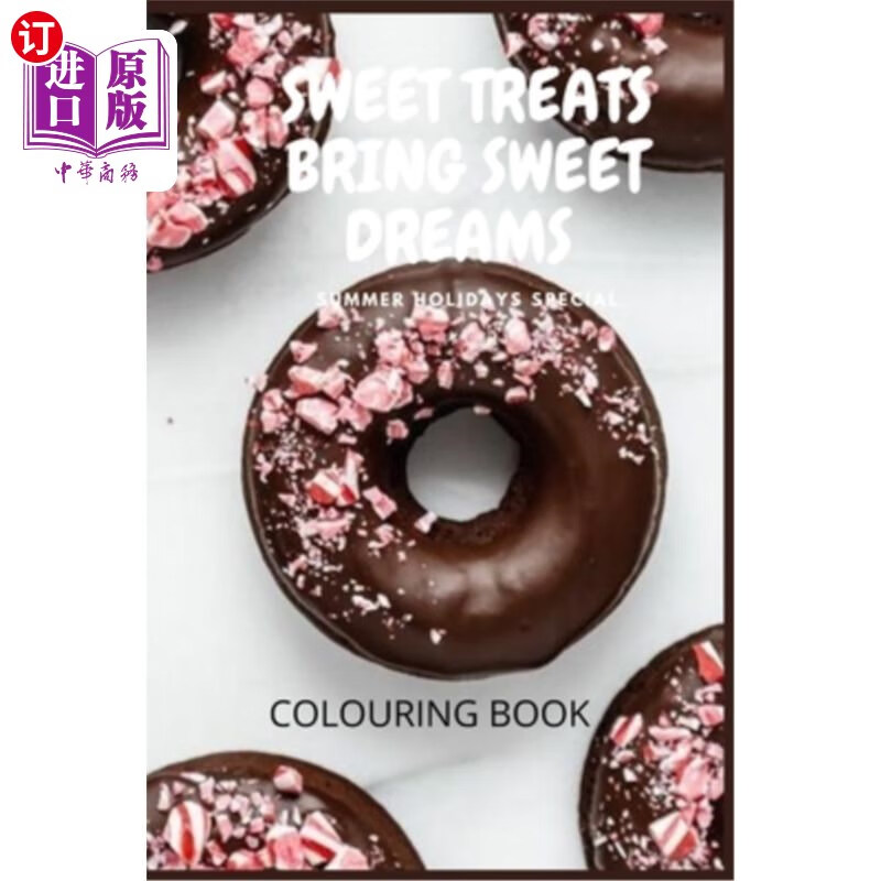 海外直订sweet treats: summer holiday special; coloring book for