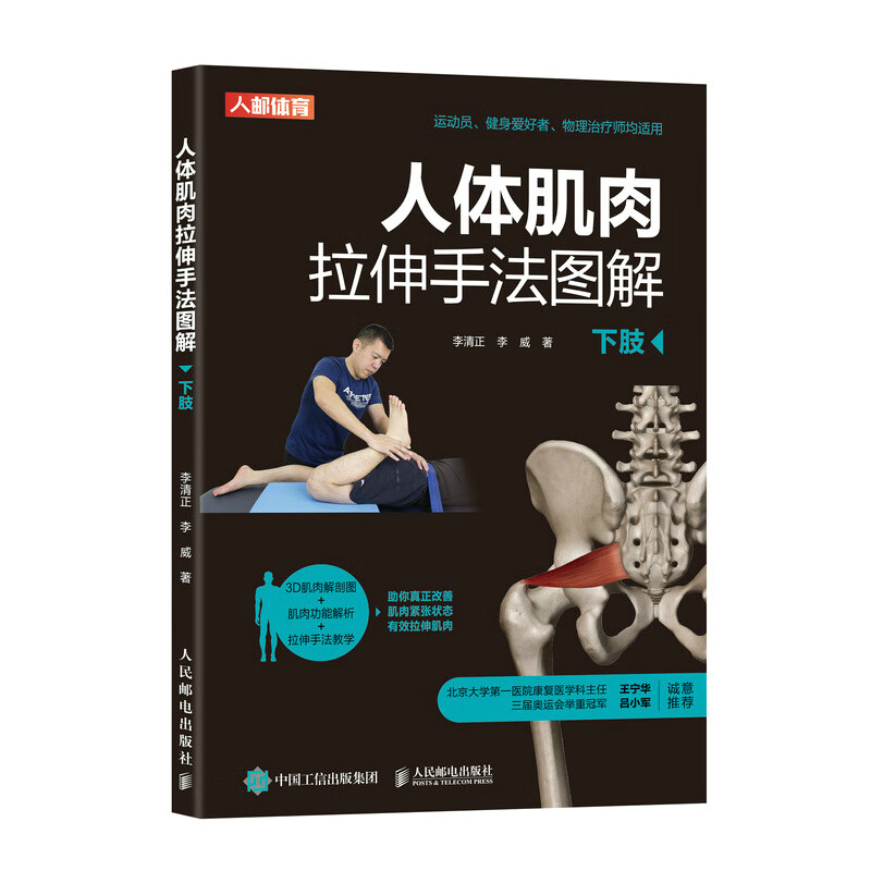 人体肌肉拉伸手法图解 下肢（人邮体育出品）