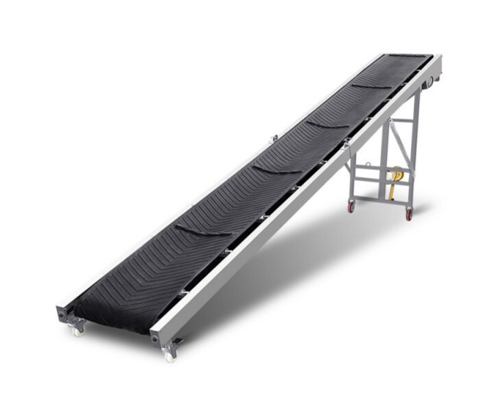 定制传送带小型输送机 爬坡皮带移动折叠升降 上料装车卸货定制输送带