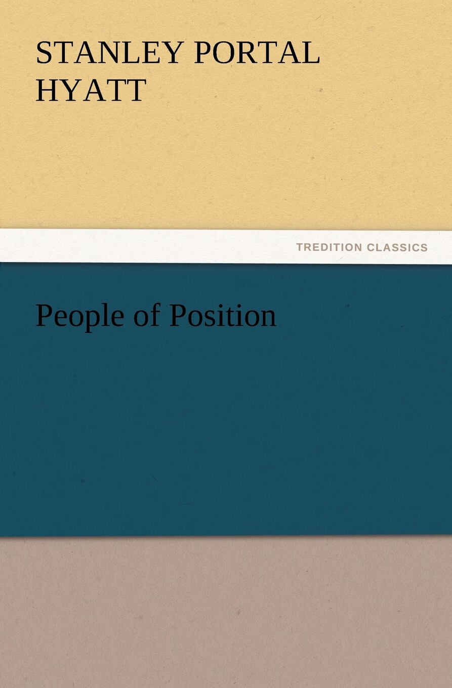预售 按需印刷 people of position