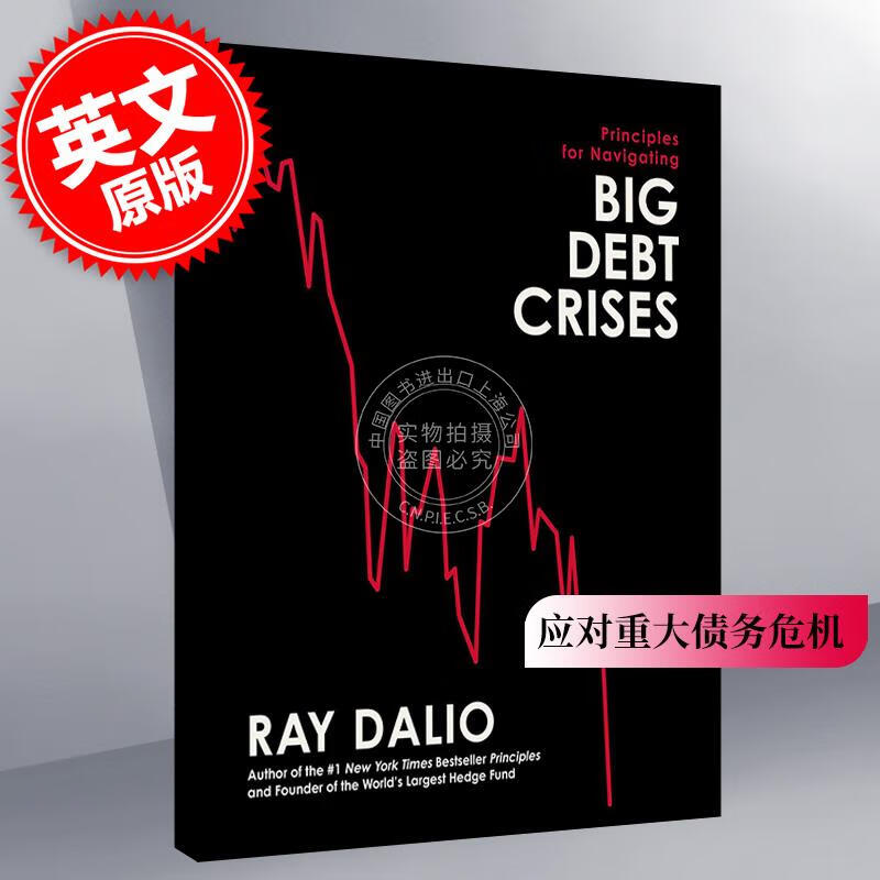 现货 债务危机新版英文原版Big Debt Crises瑞·达利欧达里奥华尔街对冲基金桥水创始人Priciples 原则:工作与生活作者进口书