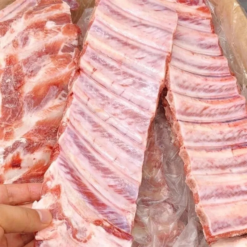 姬禄福鲜冻纯肋排猪精排猪小排猪寸排土猪排骨无杂骨生猪多肉无脊骨