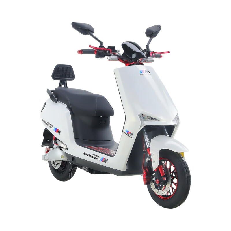 runtema新款牛九电动摩托车踏板车72v长跑王男女电瓶车双人电动车可