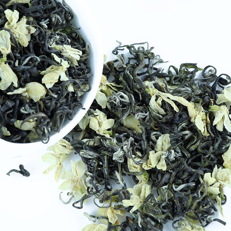 柏趣轩 茉莉花茶2025茉莉飘雪新茶浓香型花草茶 茶叶袋装耐泡散装500克