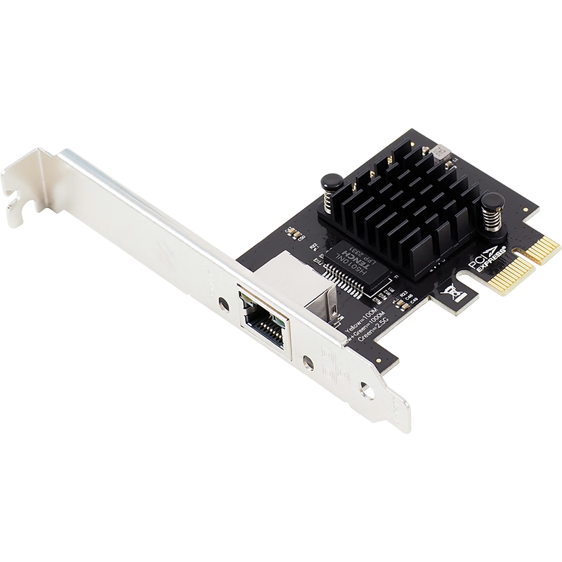 ���㣨FLYBISH��NA8125-T1P PCIe x1 2.5G������Ϸ������������RJ45���2500M������������PXEȺ����·��NAS