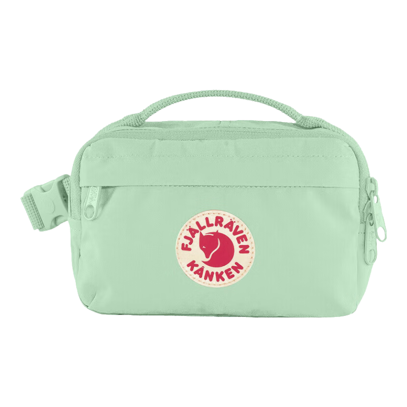 FJALLRAVEN北極狐單肩包經(jīng)典斜挎包潮流腰包女23796-600薄荷綠2L