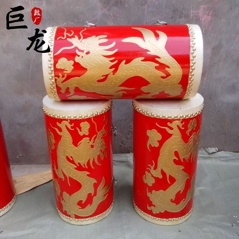 时笙直桶鼓兰州太平鼓韵秧歌鼓牛皮大腰鼓祭灶社火鼓锣鼓鞭鼓花鼓 10